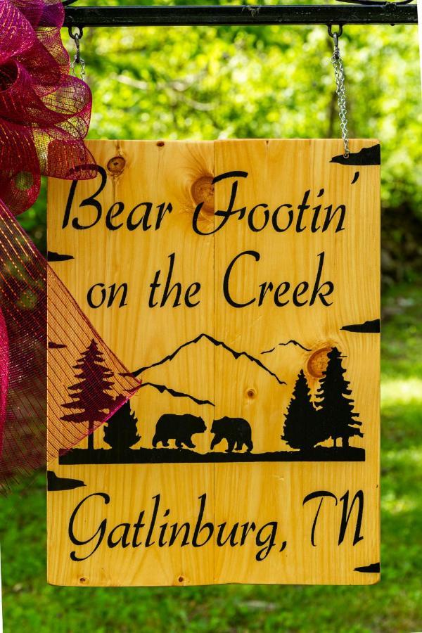 개틀린버그 Bear Footin' On The Creek 빌라 외부 사진